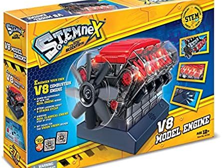 STEMNEX V8 MODEL ENGINE For Discount