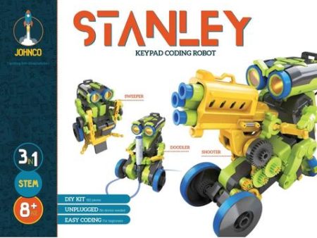 STANLEY: 3-IN-1 KEYPAD CODING ROBOT Hot on Sale