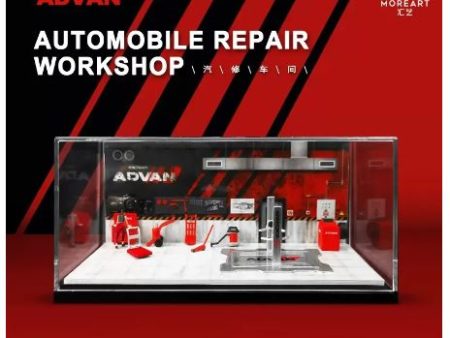 Yokohama Advan Repair Shop Diorama Online Sale