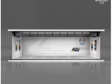 Mazda Lighted Parking Garage Diorama Supply