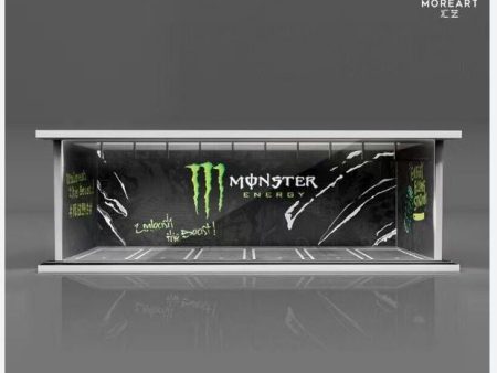 Monster Energy Drinks Lighted Parking Garage Diorama Online