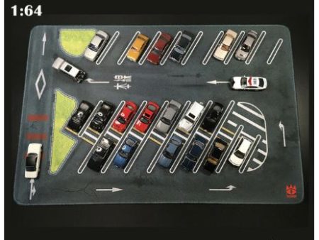 1 64 Scale Japan Shopping Center Parking Mat - Large Online Sale