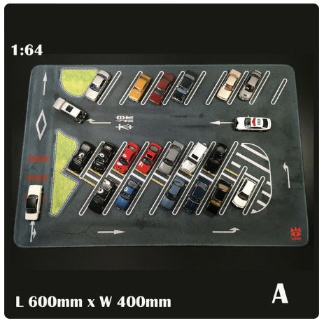 1 64 Scale Japan Shopping Center Parking Mat - Large Online Sale