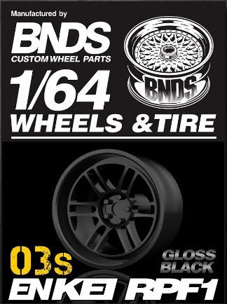 BNDS Enkei RPF1 1 64 Wheels and Tires 9mm Online now