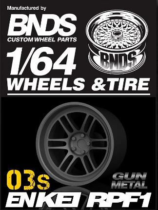 BNDS Enkei RPF1 1 64 Wheels and Tires 9mm Online now