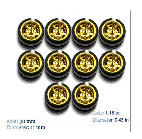 10.5mm Deep Dish Drag Style 5 Spoke Wheels Supply