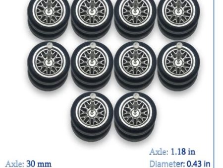 10mm BBS Real Rider Style Mesh Wheels Hot on Sale