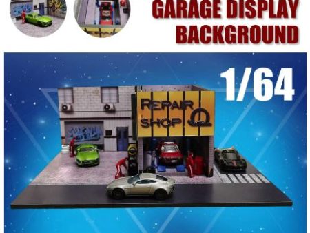 1 64 Scale Auto Repair Shop Diorama on Sale