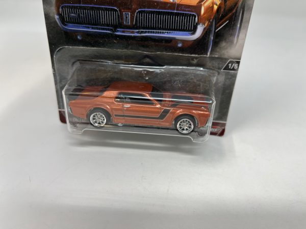 68 Mercury Cougar * Brown * Hot Wheels Car Culture Redliners For Sale