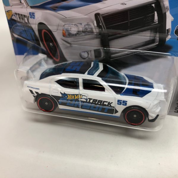 Dodge Charger Drift #54 * White * 2023 Hot Wheels Short Card Case P For Discount