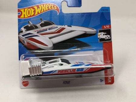 H2Go #229 * White * 2023 Hot Wheels Short Card Case P Online Sale