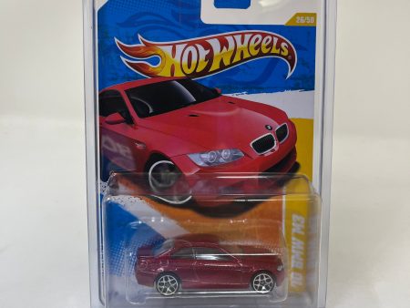 10 BMW M3 #26 * Burgundy * 2011 Hot Wheels Supply