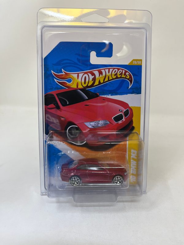 10 BMW M3 #26 * Burgundy * 2011 Hot Wheels Supply