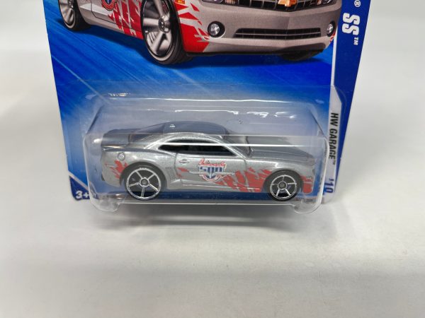 10 Camaro SS #74 * Silver * 2010 Hot Wheels For Sale