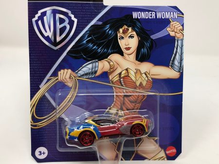 Wonder Woman * NEW!! 2023 Hot Wheels WB Character Cars Case E on Sale