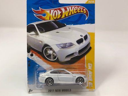 10 BMW M3 #26 * White * 2011 Hot Wheels For Cheap