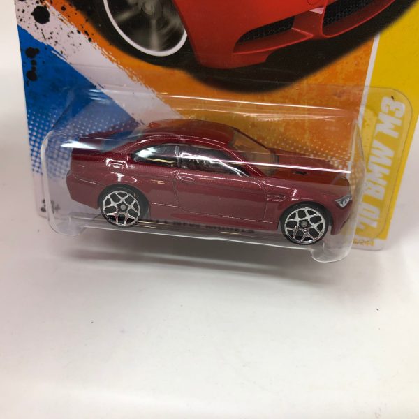 10 BMW M3 #26 * Red * 2011 Hot Wheels Fashion