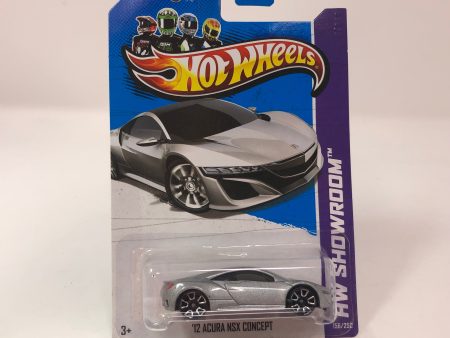 12 Acura NSX Concept #156 * Silver * 2007 Hot Wheels Sale