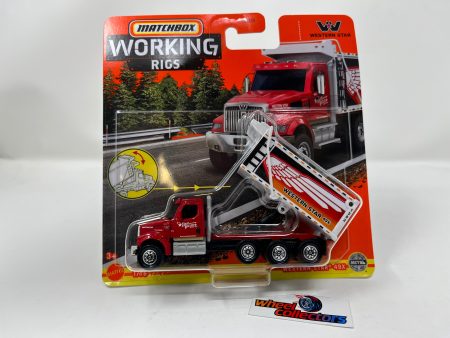 Western Star 49X #1 * 2022 Matchbox Working Rigs Case R Hot on Sale