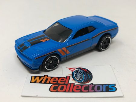 15 Dodge Challenger SRT * Blue * Hot Wheels Loose 1:64 Scale For Sale