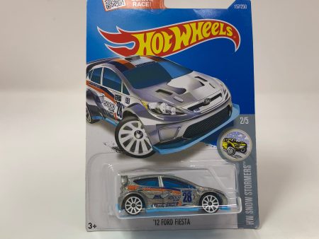 12 Ford Fiesta #157 * Zamac Walmart Only * 2016 Hot Wheels Online Hot Sale