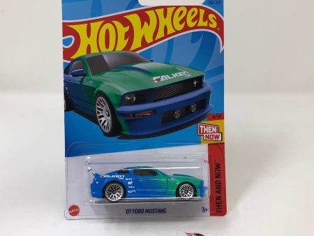 07 Ford Mustang #205 Falken Tires * Blue * 2023 Hot Wheels Case L on Sale