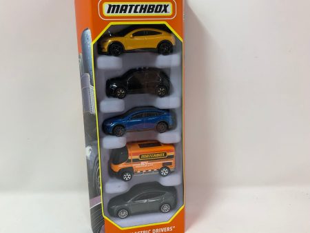 Electric Drivers * 2023 Matchbox 5-Pack Case M Fashion