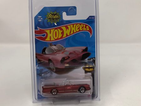 TV Series Batmobile #197 * RED Kroger Only * 2017 Hot Wheels Supply