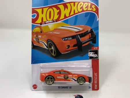 10 Camaro SS #203 * Orange * 2023 Hot Wheels Case M For Discount