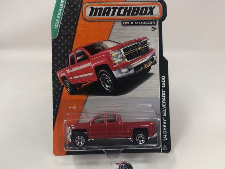 14 Chevy Silverado 1500 #29 * RED * Matchbox on Sale