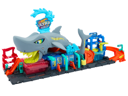 Hot Wheels City-Station de Lavage Requin-Coffret Voiture Color Reveal Online Sale