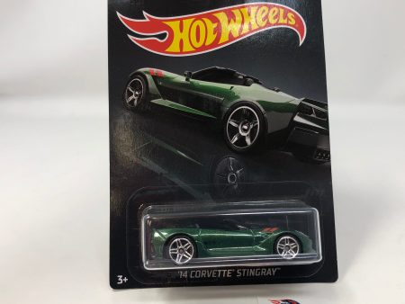 14 Corvette Stingray * Green * Hot Wheels Walmart Exclusive Exotics For Sale