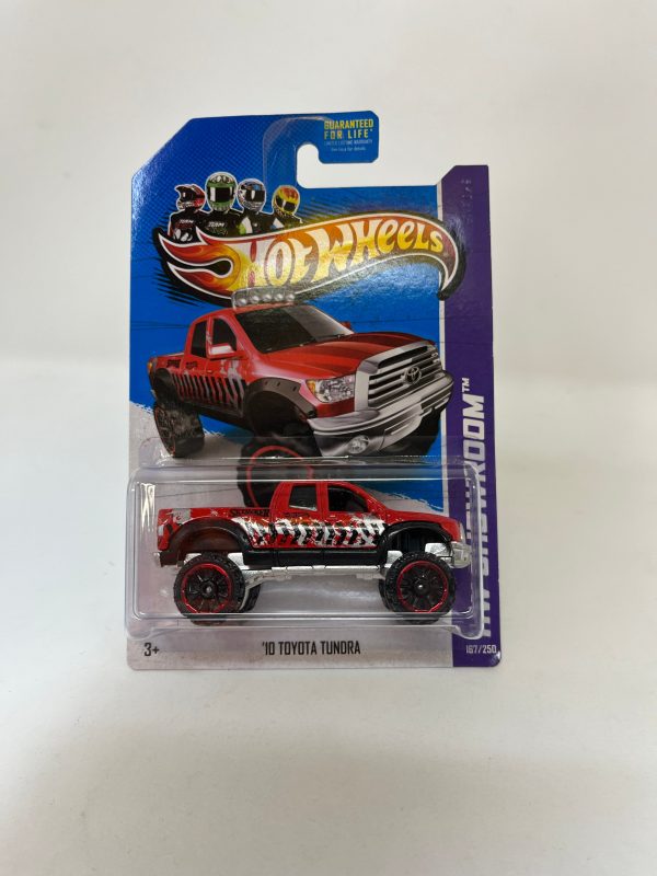 10 Toyota Tundra #167 * Red * 2013 Hot Wheels For Cheap