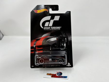 05 Dodge Viper SRT10 * Hot Wheels Gran Turismo Series Black Card Fashion