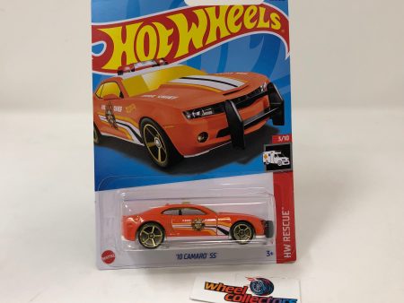 10 Camaro SS #203 * Orange * 2023 Hot Wheels Case L Online Sale