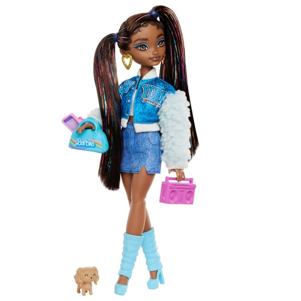 Barbie-Équipe de Rêve Brooklyn-Poupée et 8Accessoires Cheap