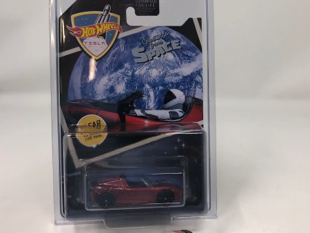 08 Tesla Roadster * Space Orbit to the Sun * 2018 Hot Wheels Promo Card Cheap