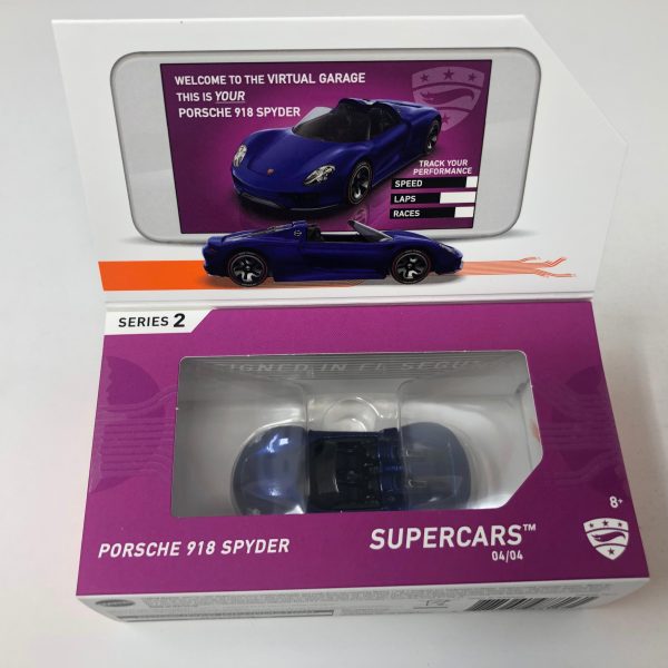 Porsche 918 Spyder * BLUE * Hot Wheels ID Car Series Limited For Sale