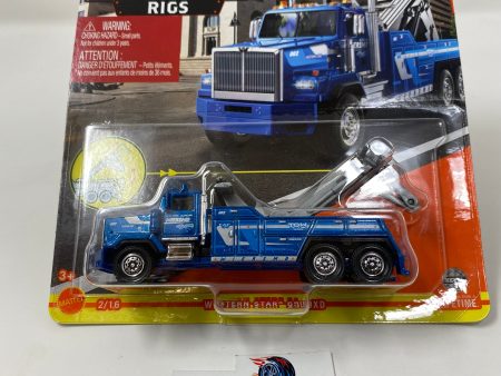 Western Star 6900XD * Blue * 2022 Matchbox Working Rigs Case S Online