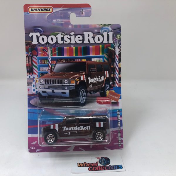 02 Humvee H2 SUV Tootsie Roll * Matchbox Sweet Rides Series Online now