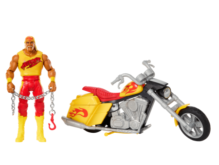 Wwe  Wrekkin’™  Figurine Art. et Véh.  Slamcycle™ à Puissance Python Supply